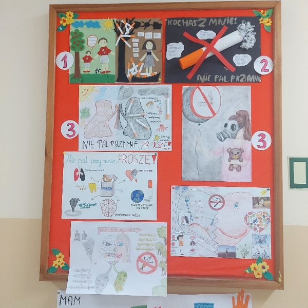 Konkurs plastyczny &quot;Nie pal przy mnie, proszę&quot;